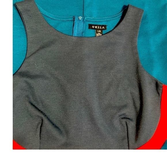 Dresses 3 for $50 
Uk2la Color Block Sleeveless Dress Size Large - Picture 2 of 3